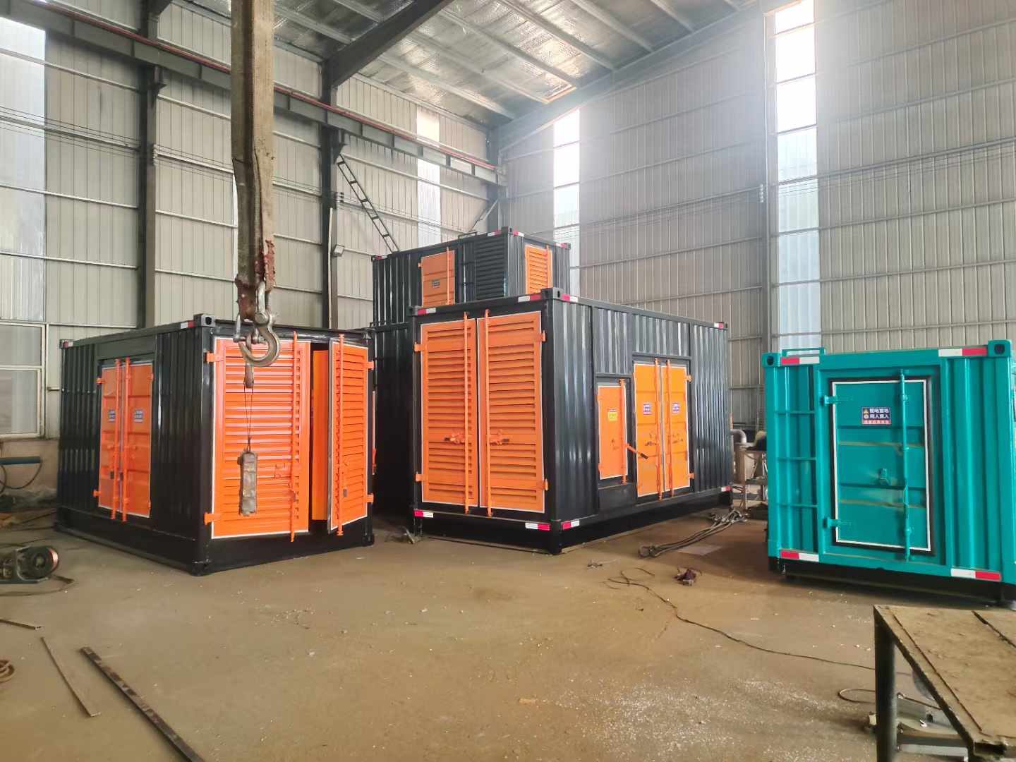志丹500kw柴油发电机组可以带动多少功率设备？